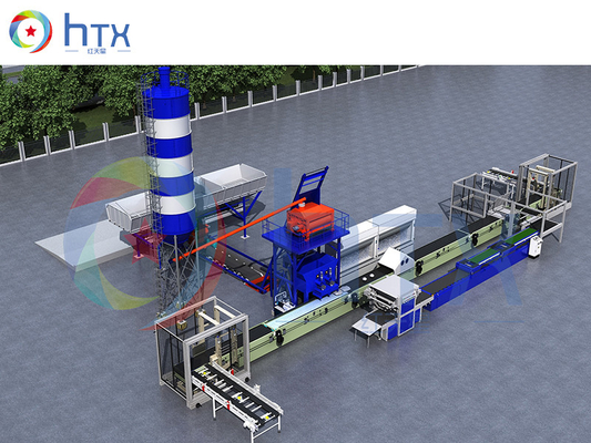 Automatische äußere kultivierte Steinherstellungsmaschine Betonzement