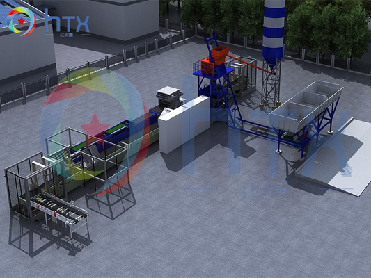 Betonhalteblock-Zuführmaschine Dosiersystem Hersteller Produktionslinie
