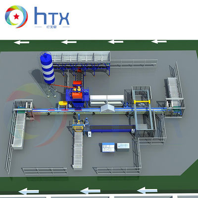 Vollautomatische konkrete Dosierer-Maschine für Kunststein-Fertigungsstraße