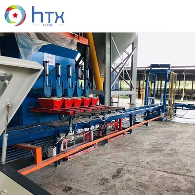 Automatische 37,6KW Betonguss-Nass-Dosiermaschine Veneer Stein Produktionslinie