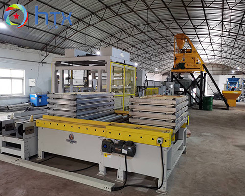 Wassergussbeton-Dosiersystem für Kerb-Stein-Fertigungsmaschine