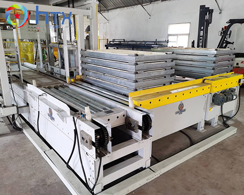 Anwendungsfreier Betrieb Wandplatten-Produktionslinie Veneer Stein-Produktlinie