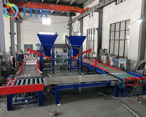 Automatische Produktionslinie für Wandplatten für Innen- und Außenanwendungen