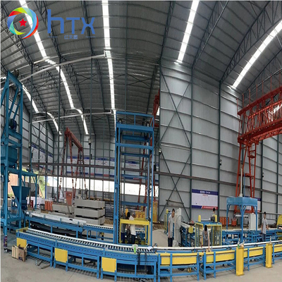 Beton-Dosiersystem Wandplatten-Produktionslinie Effiziente künstliche Steinproduktion