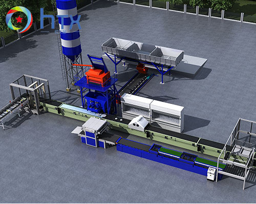 Automatische Wasserstaubmaschine Mehrfunktionsdosiermaschine mit 7000*1000*1800mm