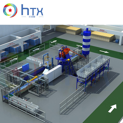 PLC-Steuerungsanlage Maschinen für das Nassgusswerk für Vorgussbeton