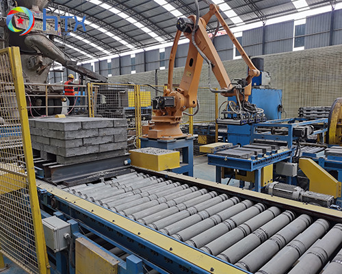 Künstliche Steine machen nasse Gussmaschinen 3D Wand Beton Produktionslinie