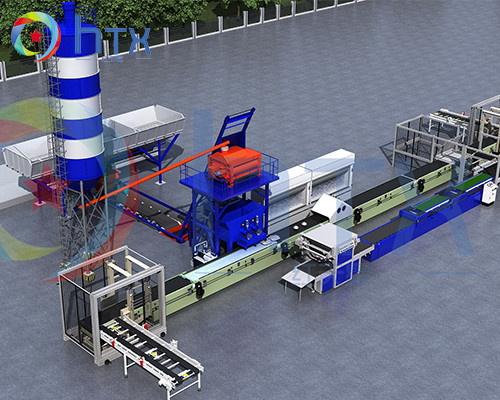 Automatische Wet Casting-Maschinen mit Motor und PLC-Steuerungssystem