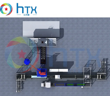 PLC automatische Bodenfliesenmachine künstliche Steinproduktion