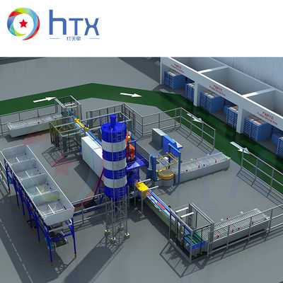 Mehrfunktions-automatische Nassguss-Dosiermaschine für eine effiziente Produktion
