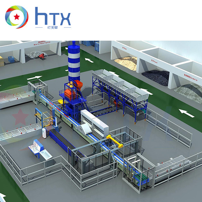 Hochproduktive Vernisstein-Produktionslinie Advanced PLC-Steuerung
