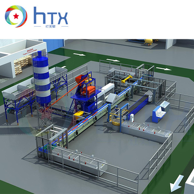 Multifunktionale und arbeitssparende Dosiermaschine für die Produktion von künstlichem Stein