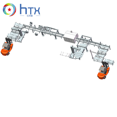 Hohe Effizienz, niedrige Kosten, Maschine zur Herstellung von Betonwandplatten