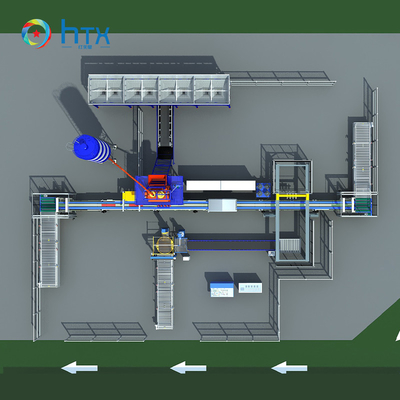 Vollautomatische Paver Stein Blockmachine Behältungsblockmachine