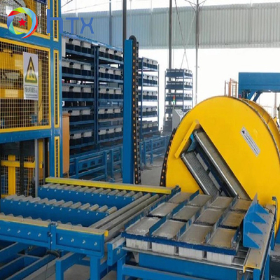 Betonblöcke Stützmauern Produktionslinie Künstlicher Stein Herstellungsmaschine