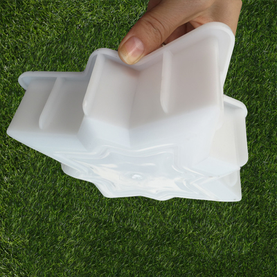 Dekorative konkrete Plastikstraßenbetoniermaschinen-Vorgußform für Garten