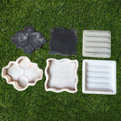 Fliesenverbindung Plastikform Afrika PVC Ahornblatt Paver Block Paving Form