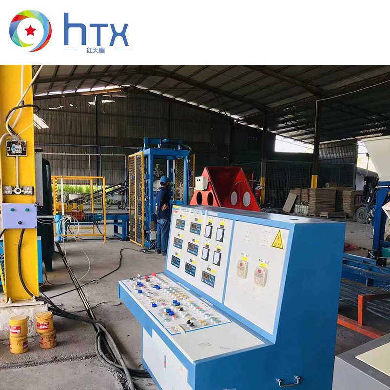 3D Vollautomatischer Betonfertiger, der Maschine Faux Rock Wall Interior Stone Production Line herstellt