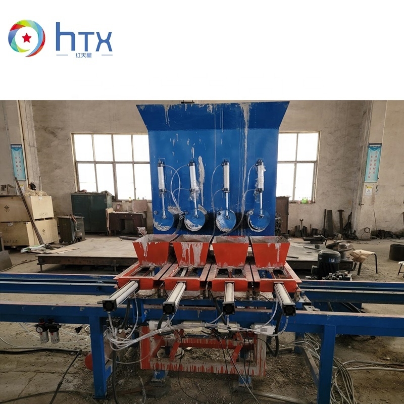 7000*1000*1800mm Kunststein-Produktserie für 3D Wand-Produktions-blaue Farbe
